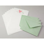 Midori Letter Set – Red Bouquet Letterpress 460