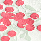 Midori Letter Set – Red Bouquet Letterpress 460