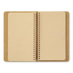 Traveler’s Spiral Ring Notebook – A6 DW Kraft Paper
