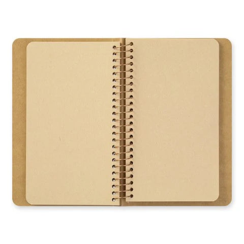 Traveler’s Spiral Ring Notebook – A6 DW Kraft Paper