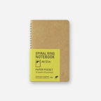 Traveler’s Spiral Ring Notebook – Slim Paper Pocket