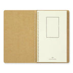 Traveler’s Spiral Ring Notebook – Slim Paper Pocket