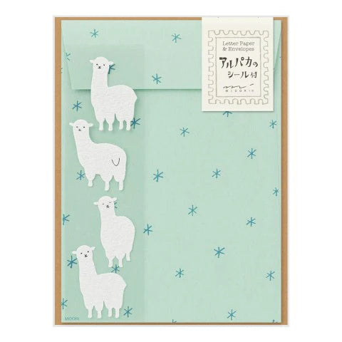 Midori Letter Set – Alpaca 367