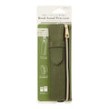 Midori Book Band Pen Case – Khaki