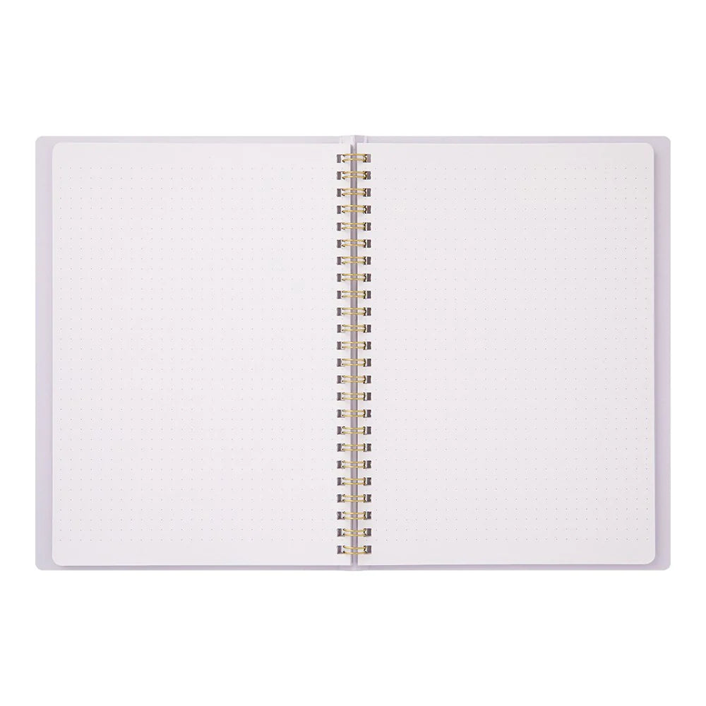 Midori Ring Notebook – Soft Color Dot Grid