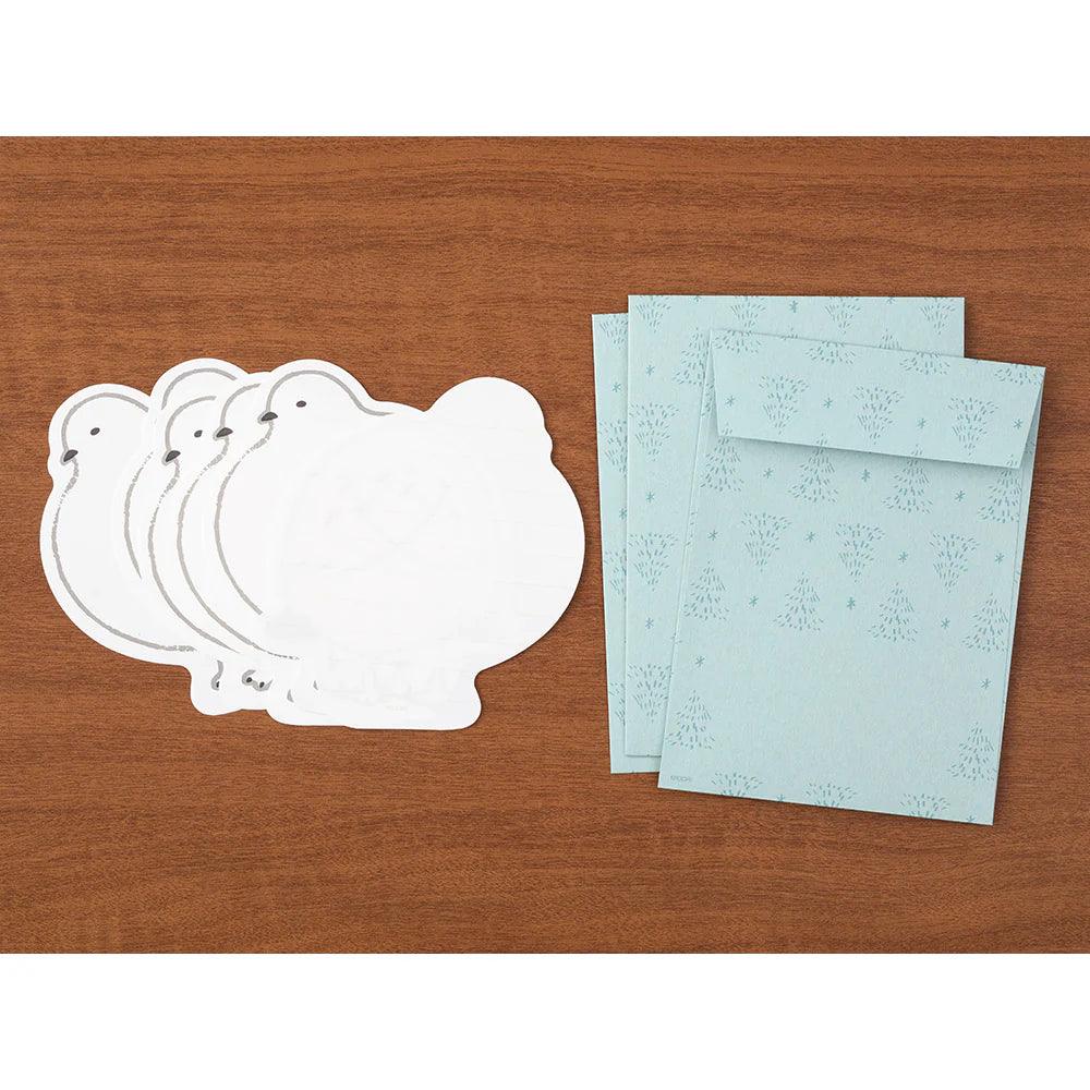 Midori Letter Set – Grouse Die-Cut 925