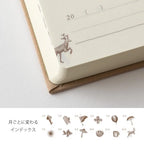 Midori 3-Year Diary Gate Mini – Beige