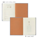 Midori 3-Year Diary Gate Mini – Blue-Purple