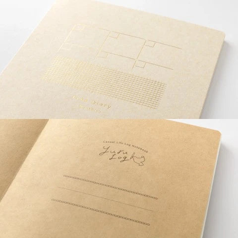 Midori Yuru Log B6 Notebook – Free Monthly Diary