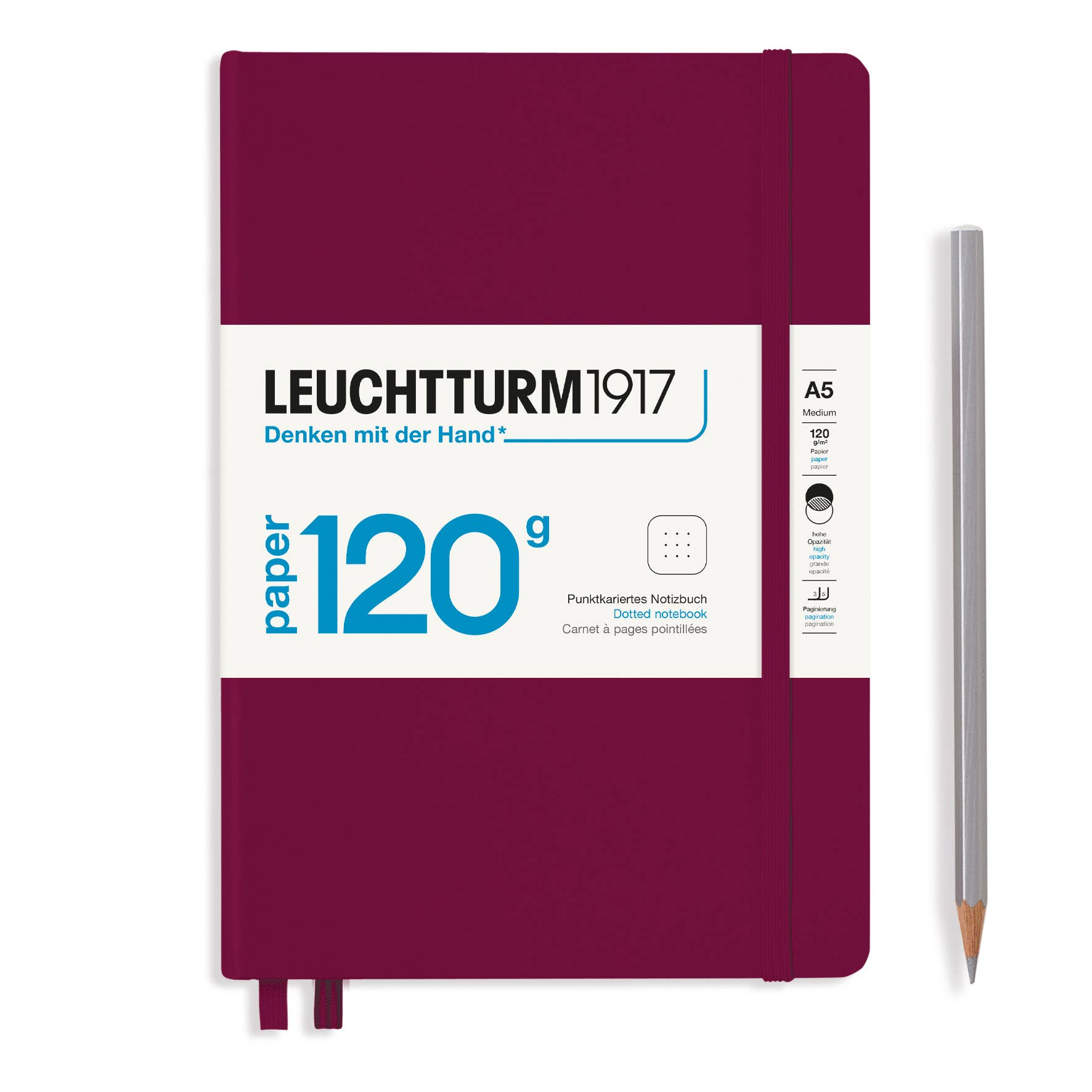 Leuchtturm1917 120g Notebook – A5 Dotted