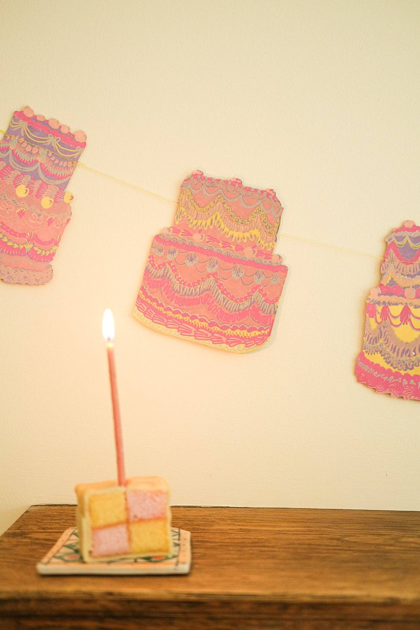 Celebration Cakes – Sewn Garland (East End Press)