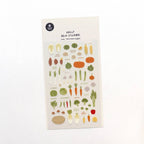 Farm Fresh Veggies Sticker Sheet (no.1201)