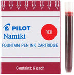 Pilot Namiki Fountain Pen Ink Cartridge Refills (6-Pack)