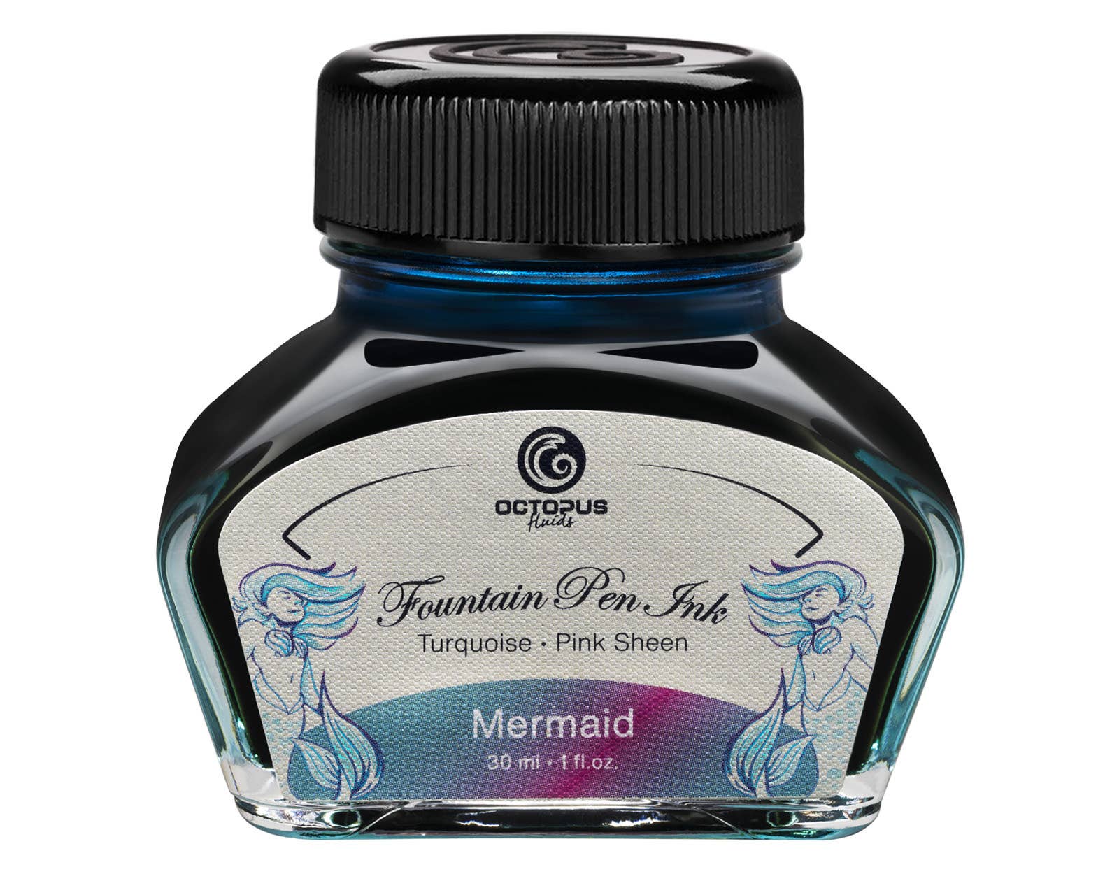 Sheen Fountain Pen Ink – Mermaid Petrol