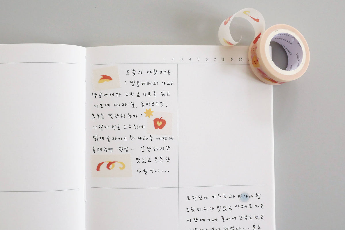 Apples Washi Tape – Illust.12