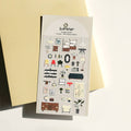 Mid-century Modern Sticker Sheet (no. 1131)