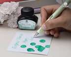 Octopus Fluids Writing Ink – Poppy Pods (Pastel Mint)
