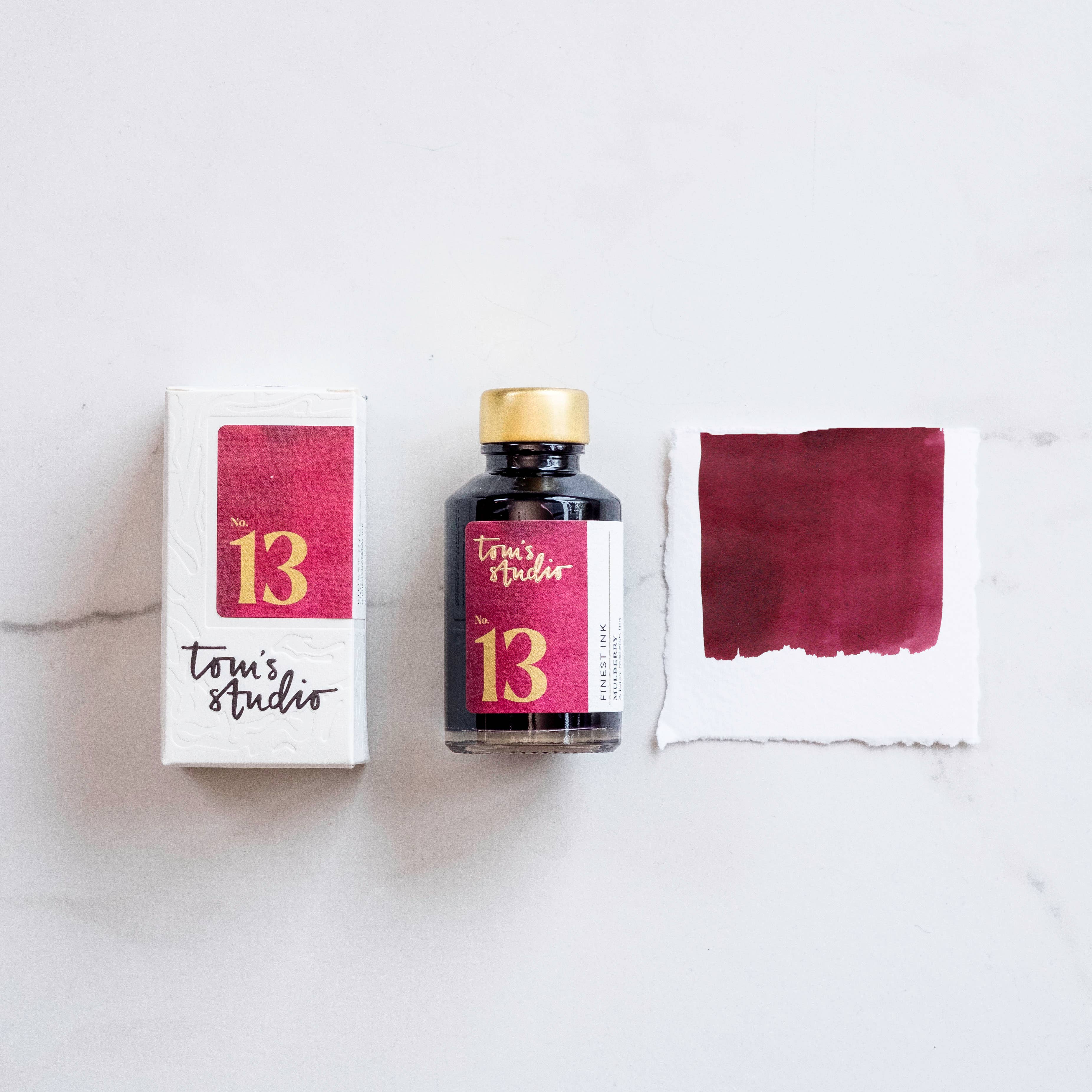 Fountain Pen Ink - Mulberry (Tom's Studio)