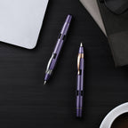 Nahvalur Eclipse Retractable Fountain Pen – Hepatizon Rose Gold