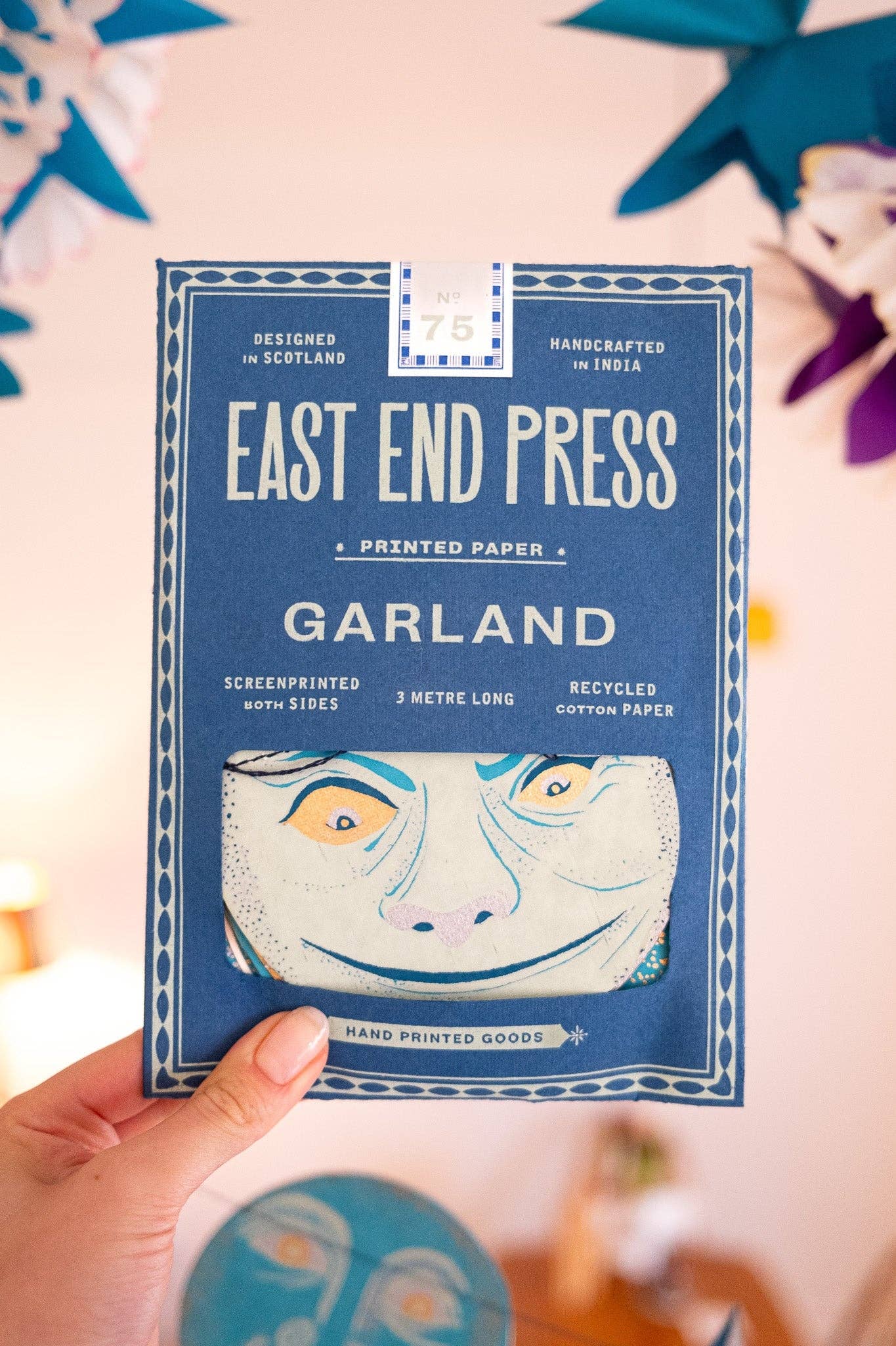 Man on the Moon – Sewn Garland (East End Press)