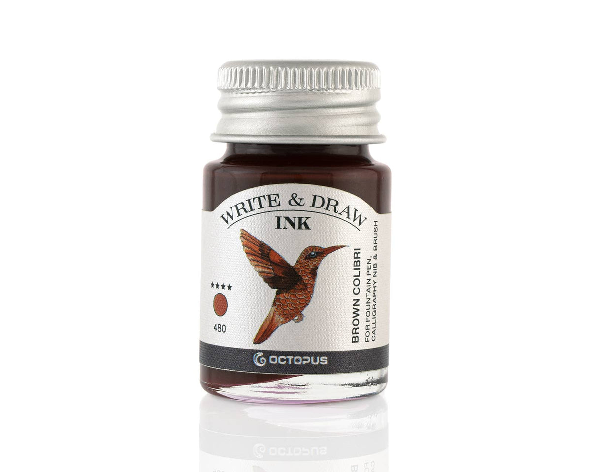Write and Draw Ink – Brown Colibri 480 (10ml)