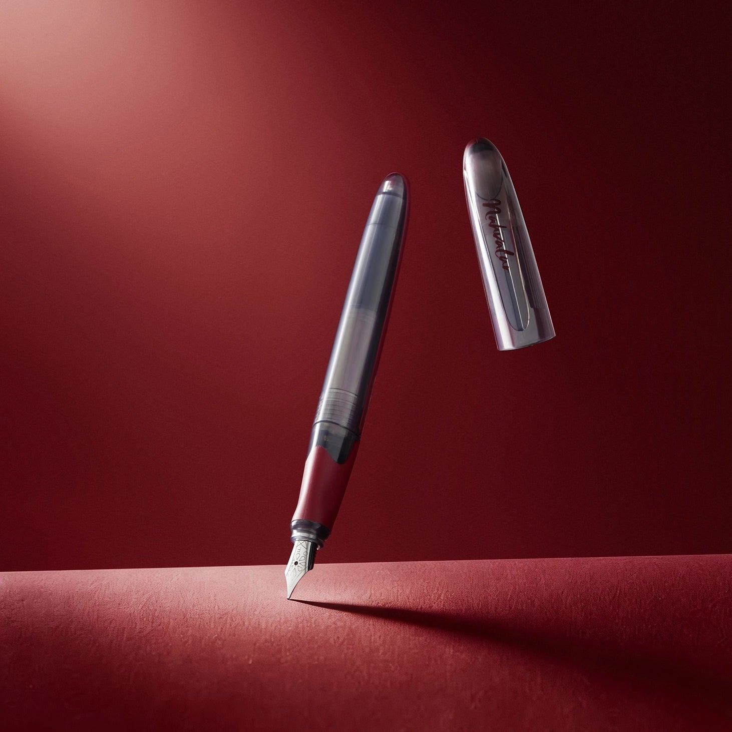Nahvalur Triad Fountain Pen – Crimson