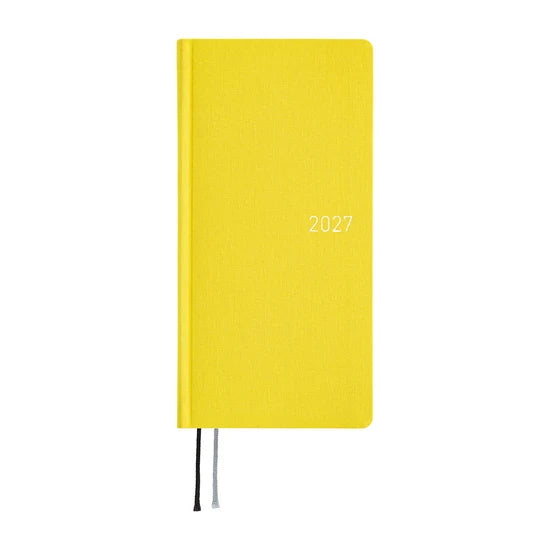 Hobonichi Techo 2027 Weeks Colors – Canaria Yellow