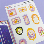 Halloween Frame Journal Sticker Sheet