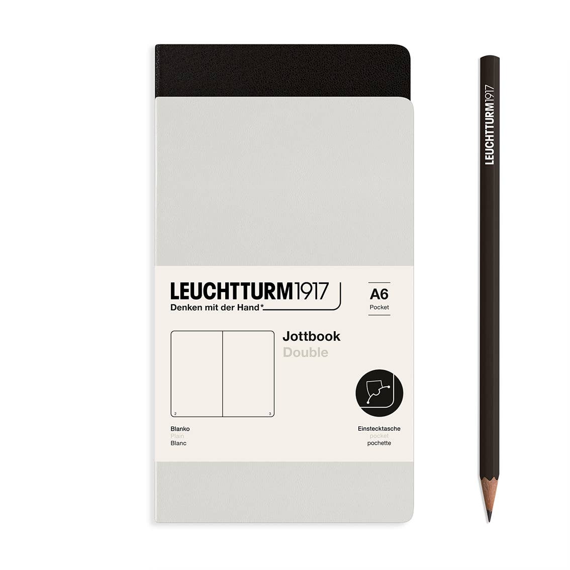 Leuchtturm1917 Jottbook - Lightweight Notebook Alternatives – Packs of 2