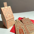 3D House Card – Gingerbread house