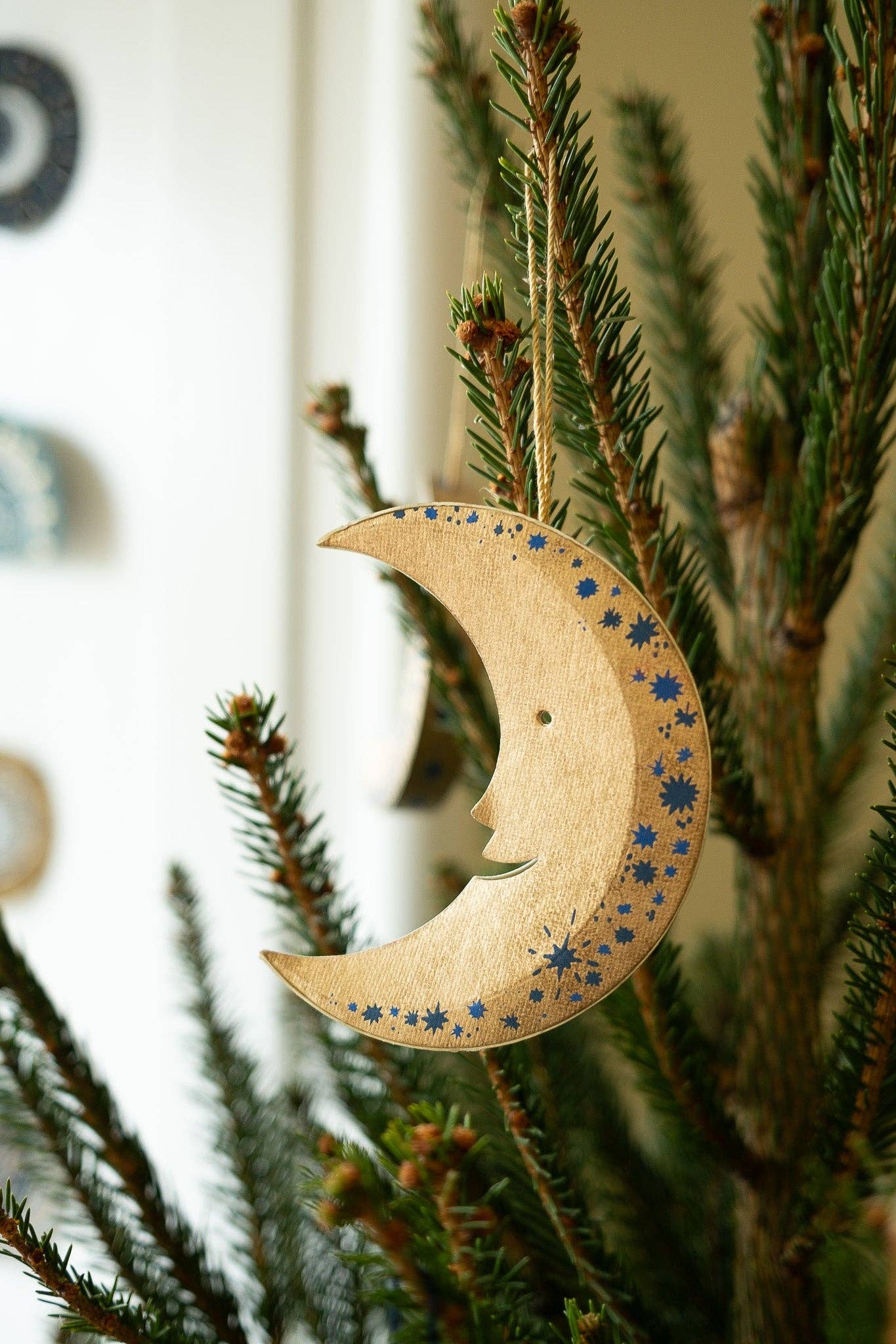 Shimmering Moon – Board Ornament (East End Press)