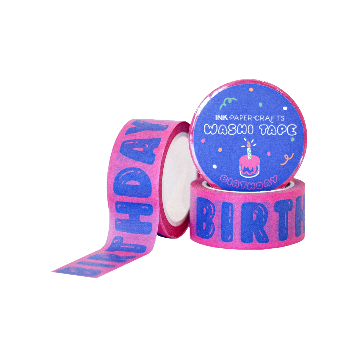 Birthday Washi Tape – Ink Paper Crafts