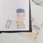 Mini Label Sticker Notes – Plain.74 (no.1678)