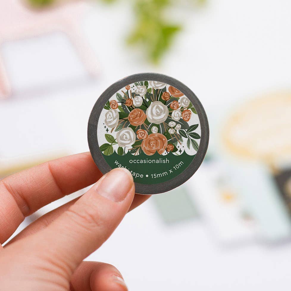 Blooming Washi Tape – Occasionalish