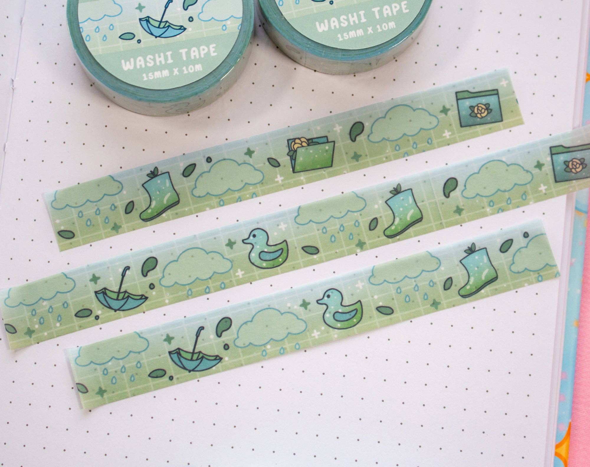 Rainy Day Washi Tape – Unicorn Eclipse