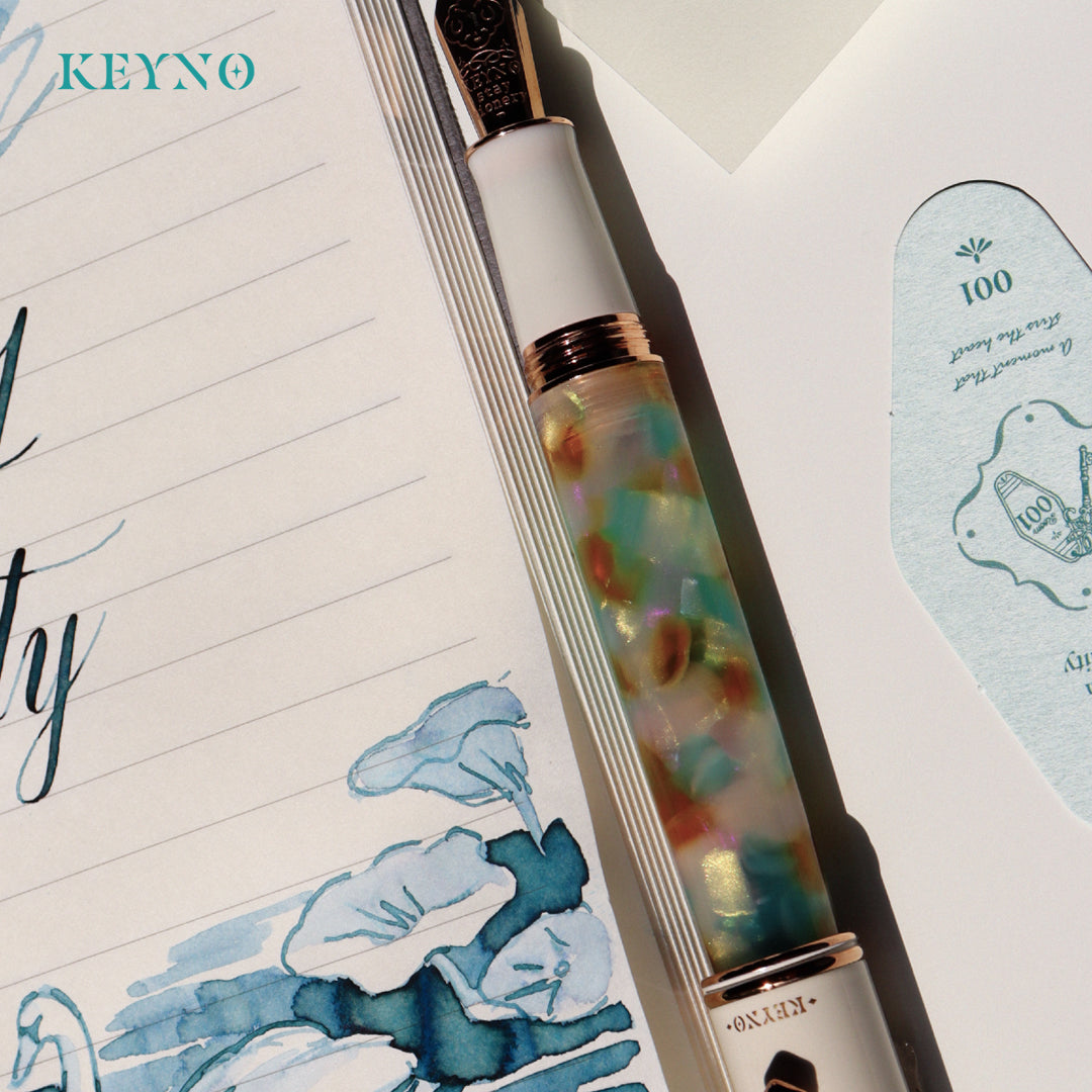 Dominant Industry Fountain Pen – Keyno. 001 Serenity