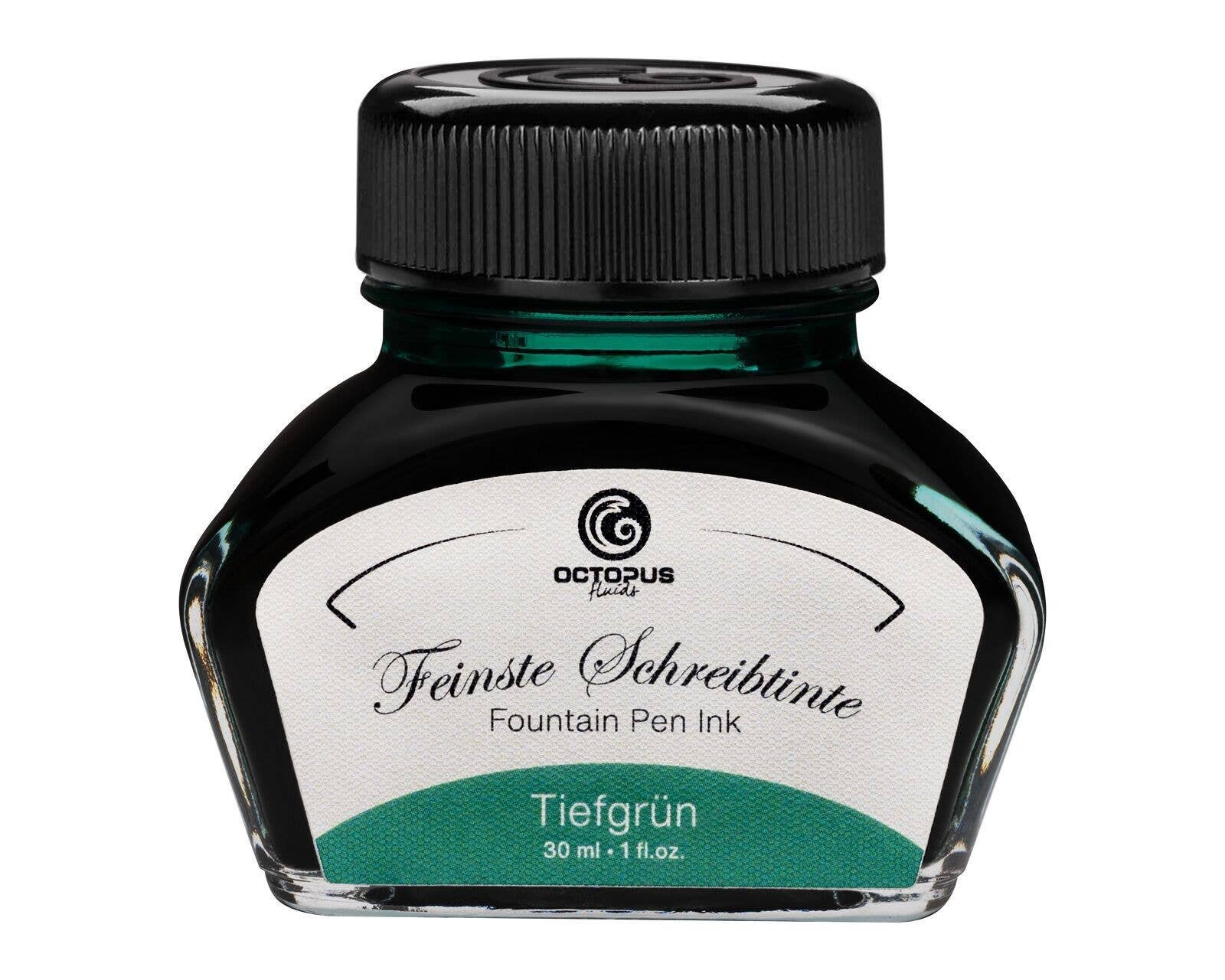 Octopus Fluids Writing Ink – Deep Green