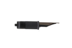 Nahvalur Stainless Steel Plastic Feed Black Plate No.6 Fountain Pen Nib