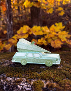 3D Pop-Up Card – Holiday Station Wagon & Xmas tree LIMITED EDITION