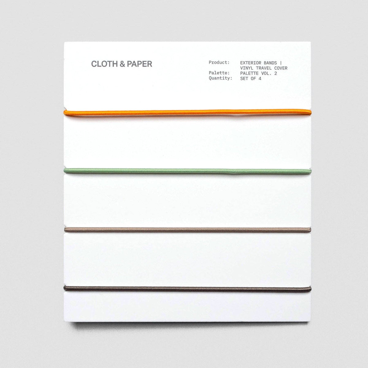 Exterior Bands | Vinyl Travel Cover