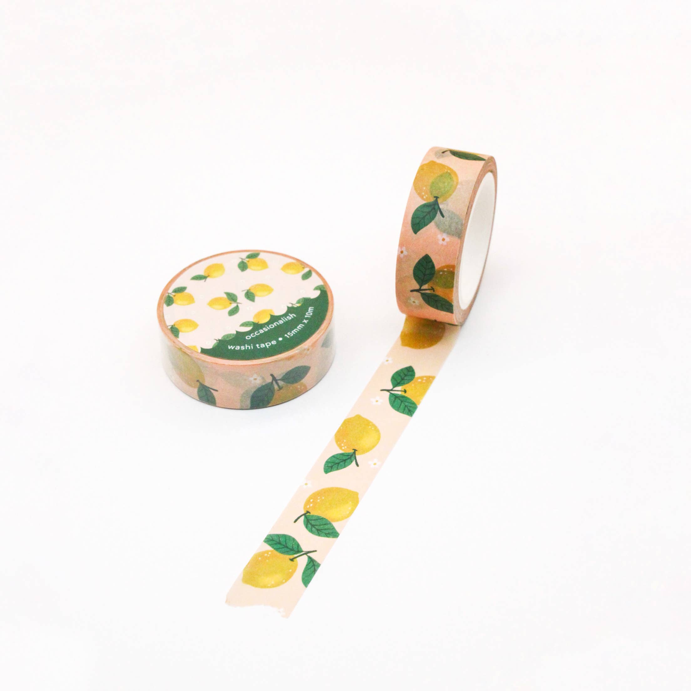 Lemon Fresh Washi Tape