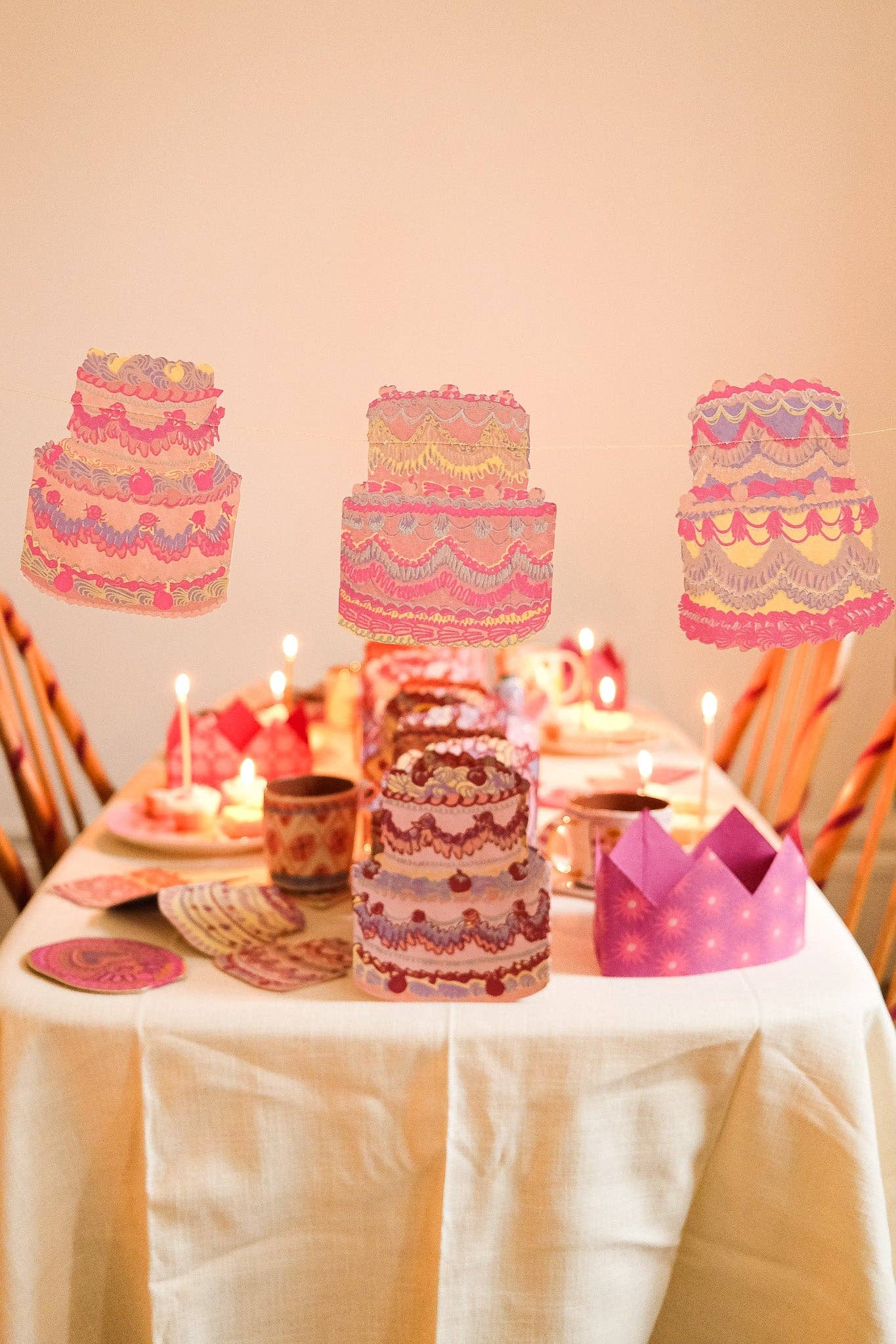 Celebration Cakes – Sewn Garland (East End Press)