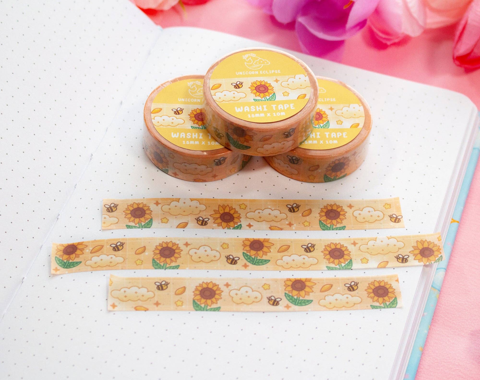 Sunflower Dreams Washi Tape – Unicorn Eclipse