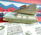 3D Pop-Up Card – Holiday Station Wagon & Xmas tree LIMITED EDITION
