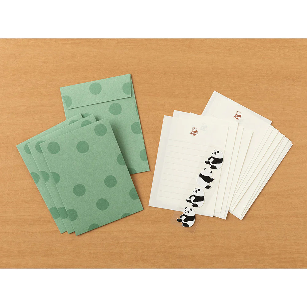 Midori Letter Set – Panda 948