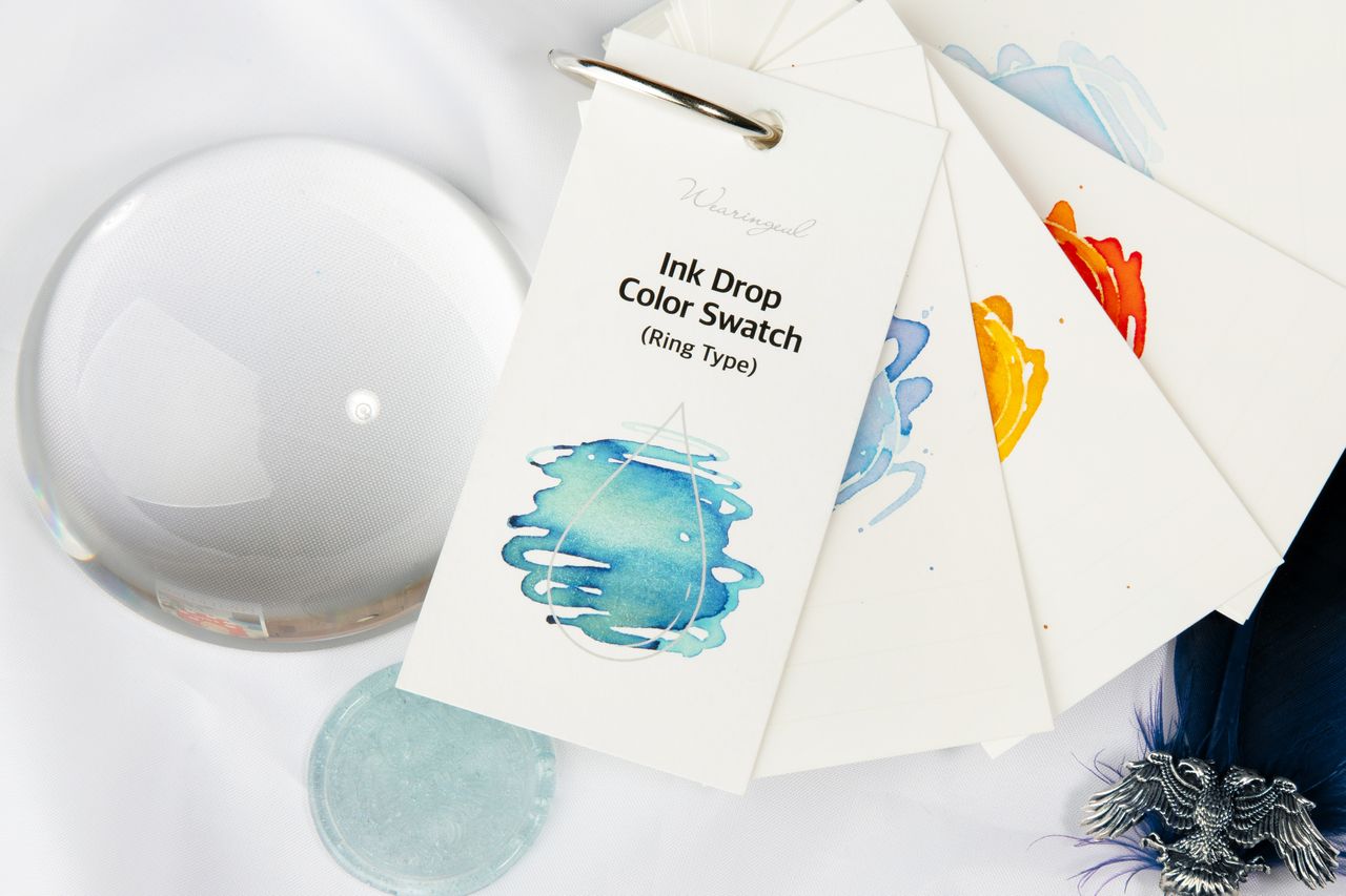 Wearingeul Ink Drop Color Swatch – Ring Type