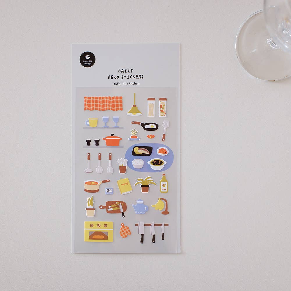My Kitchen Sticker Sheet (no.1165)