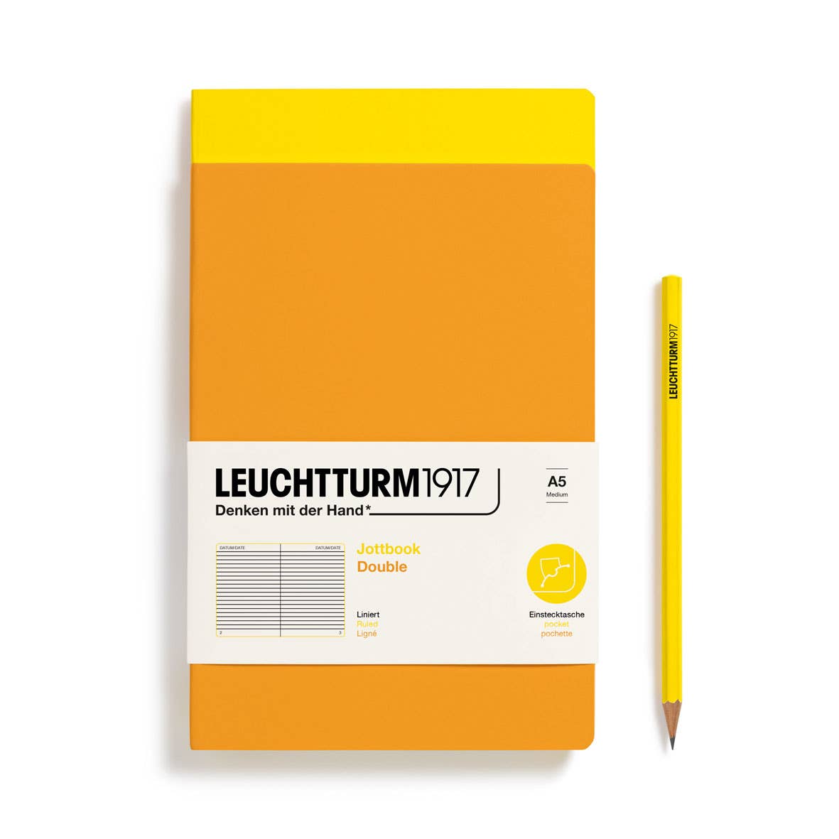 Leuchtturm1917 Jottbook - Lightweight Notebook Alternatives – Packs of 2