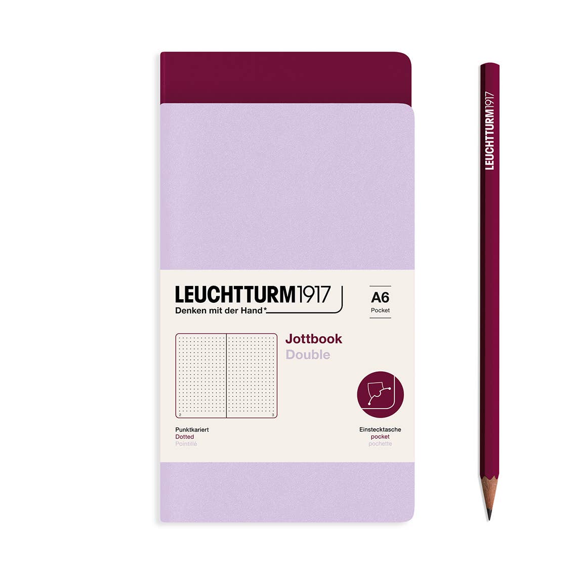 Leuchtturm1917 Jottbook - Lightweight Notebook Alternatives – Packs of 2