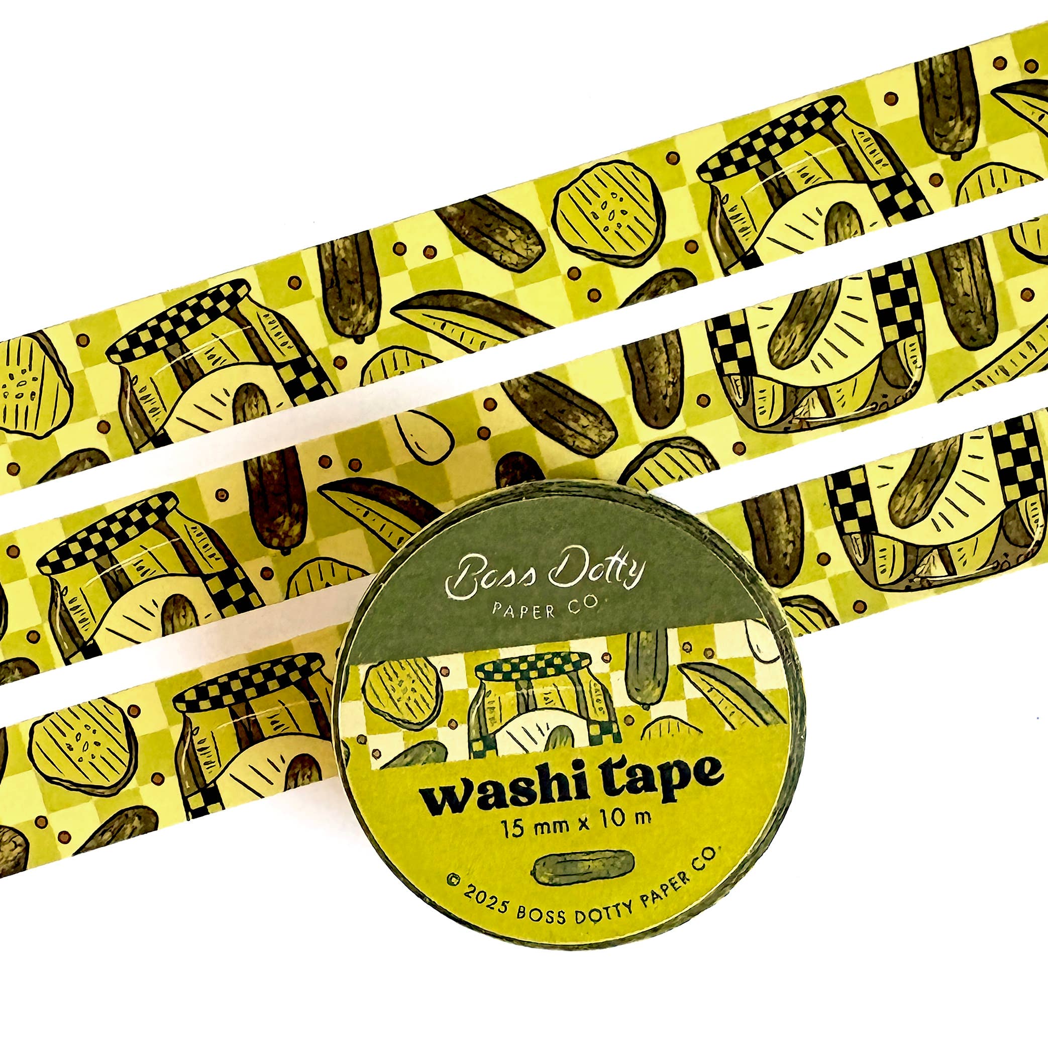 Pickle Washi Tape – Boss Dotty Paper